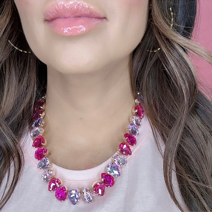 Fuchsia Radiance Necklace N27