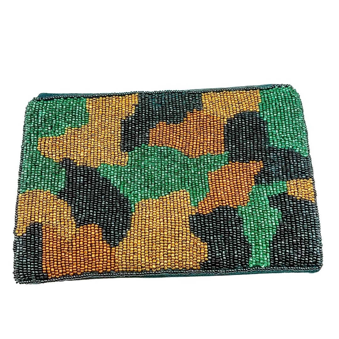 Green Camo Pouch