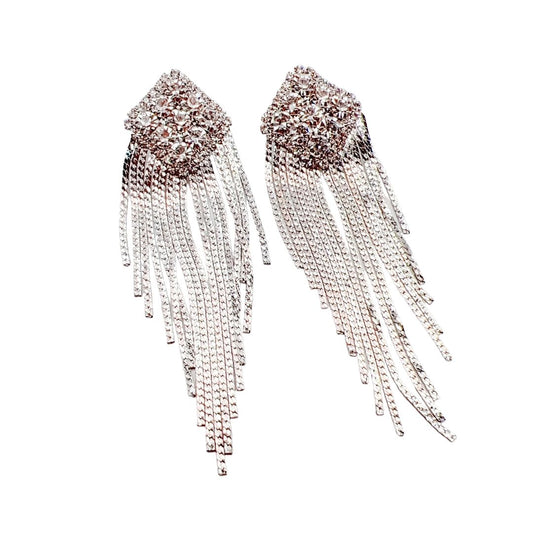 Born to Sparkle Silver Crystal Earring E23