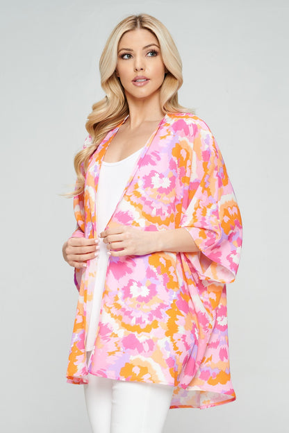 Adrienne Tie Dye Dolman Sleeve oversized