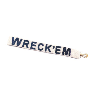 Beaded strap WRECK’EM