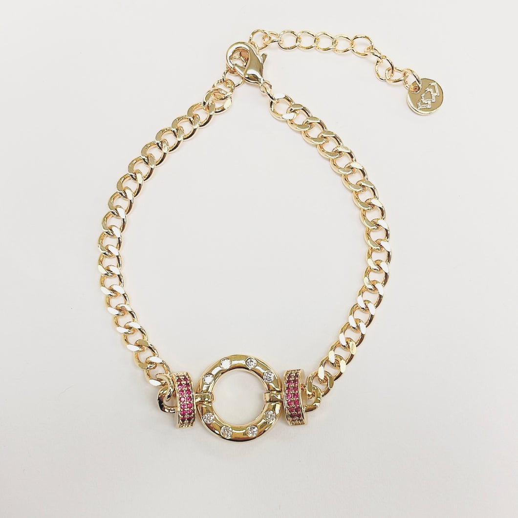Grace pink bracelet