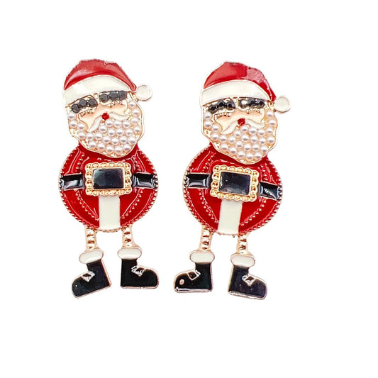 Cool Santa Earrings R27