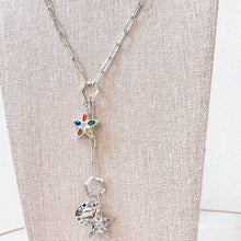 Load image into Gallery viewer, Rainbow Star Charms Silver K-10
