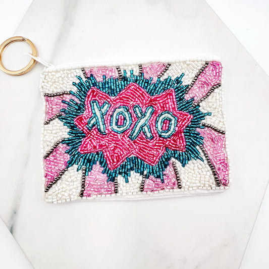 XOXO Keychain Pouch V1