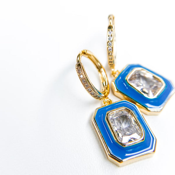 Connie blue earrings