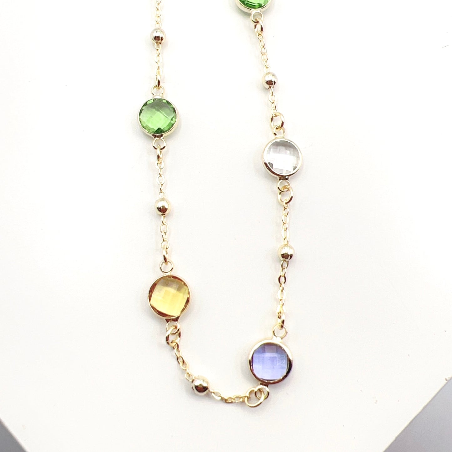 Circle Multi Necklace L15