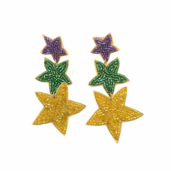 Mardi stars Earrings