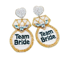 Team Bride Earrings Q11