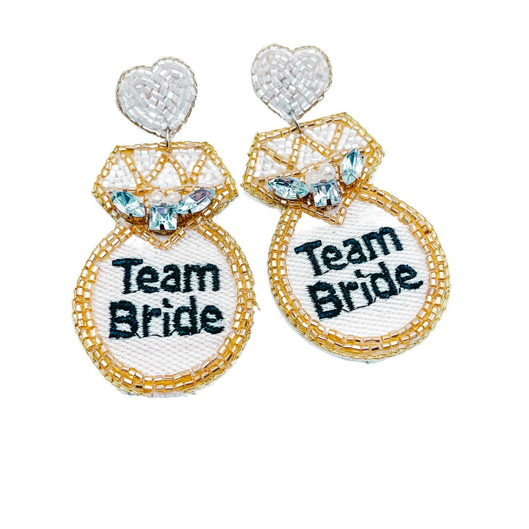 Team Bride Earrings Q11