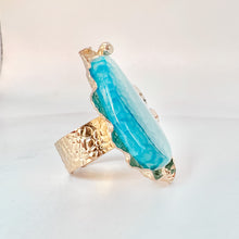 Load image into Gallery viewer, The Blue Serena Stone Ring P4
