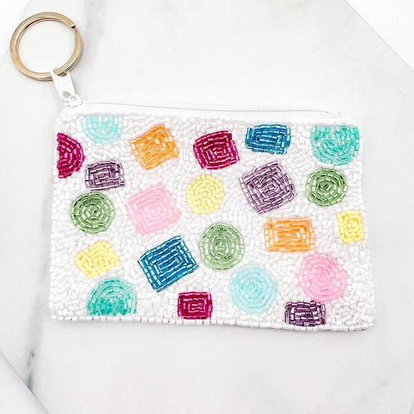 Checkered Pink Keychain Pouch – Treasure Jewels, Inc.